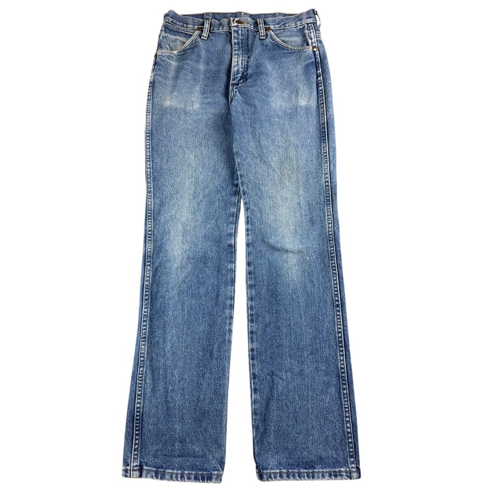 Wrangler Jeans Men 30x32 Blue Slim Fit Cowboy Cut Denim Western Workwear‎ 936GBK